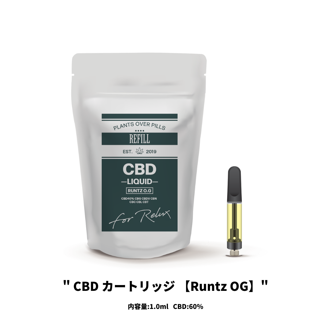 新商品】CRD liquid 95% OG KUSH 1.0ml - タバコグッズ