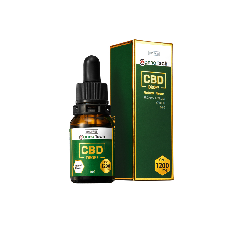 CBD 12%オイル CannaTech 高濃度 CBD 1200mg 内容量10ml 国産 国内製造