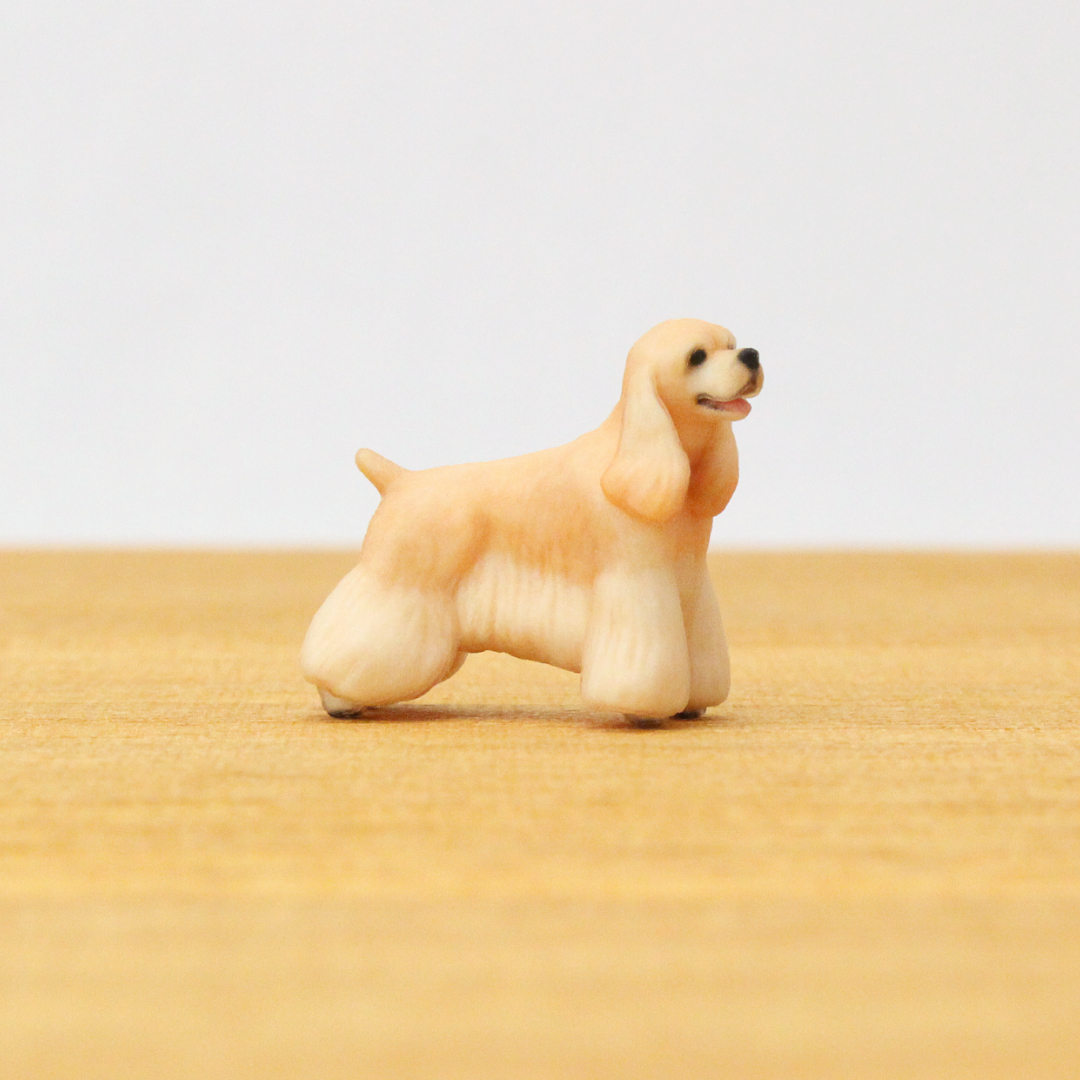 動物フィギュア　アメリカン・コッカー・スパニエル　－Partner's－